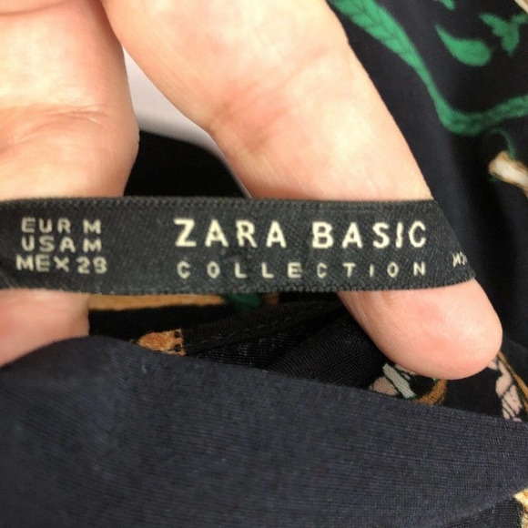 Zara Chain Printed Mini Dress - Picture 6 of 8